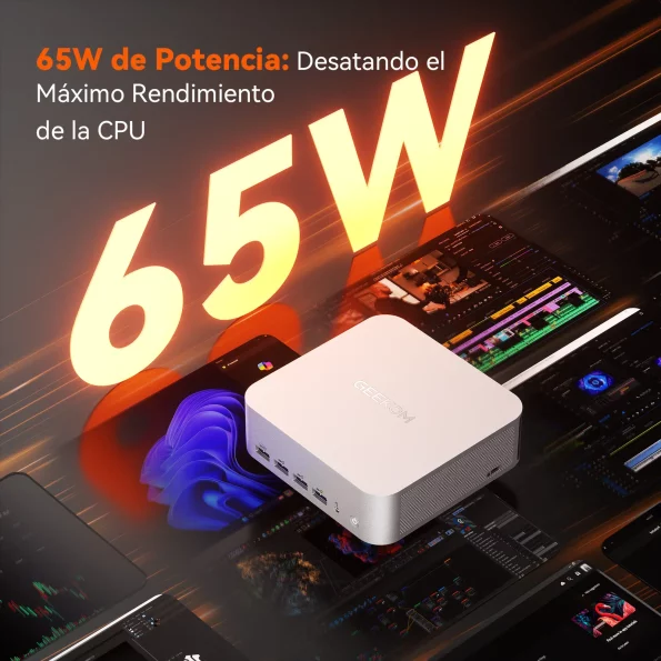 Mini PC Geekom A8 Max, un potente equipo para IA.