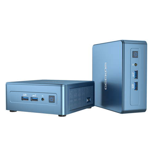 Vista frontal del Mini PC Geekom IT13